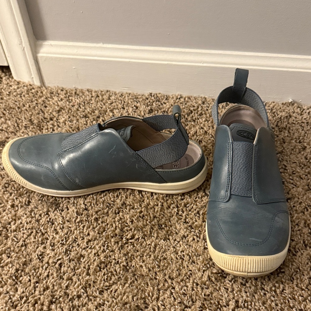 Keen Women's Lorelai II Blue Slip-On Sneakers